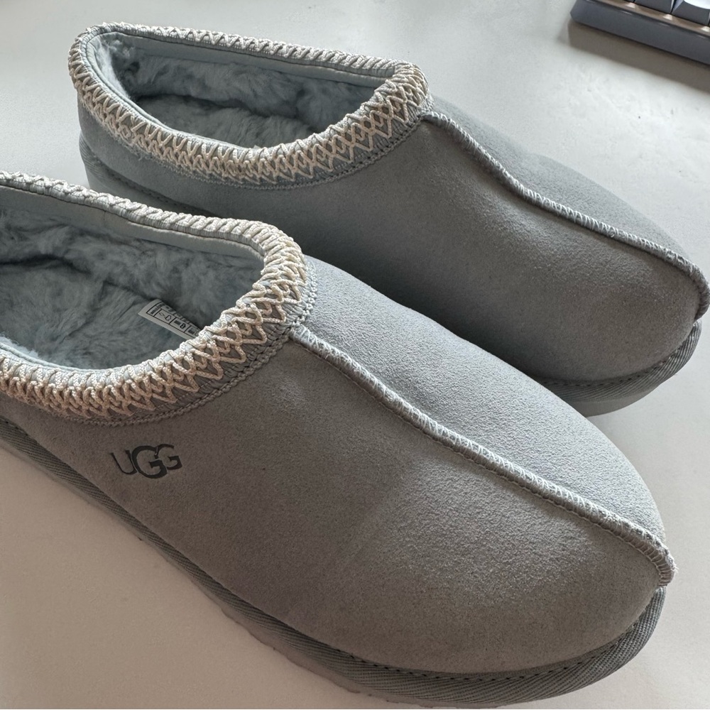 UGG Women’s Tasman Slippers - Seafoam/Ivory Womens Size 10